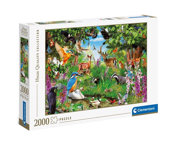 Pădurea minunată HQC puzzle 2000 bucăți - Clementoni