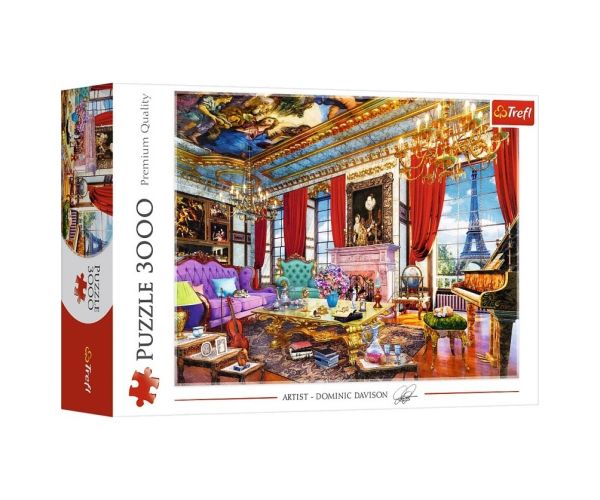Párizs palota 3000db-os puzzle - Trefl