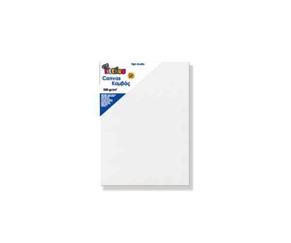 Pânză albă întinsă pentru desenat 35x50cm
