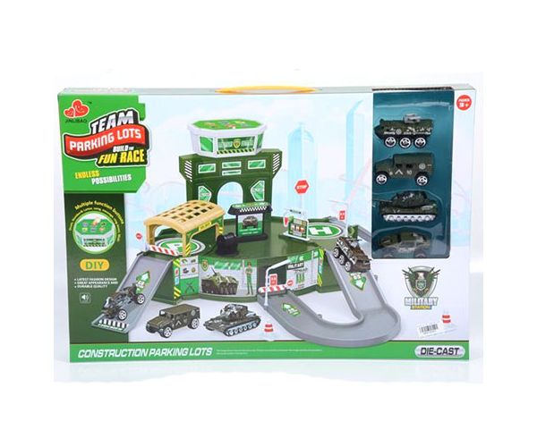 Parcare culoarea verde, vehicule militare și accesorii