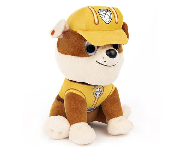 Paw Patrol: Rubble 15 cm pluș figurină - Spin Master