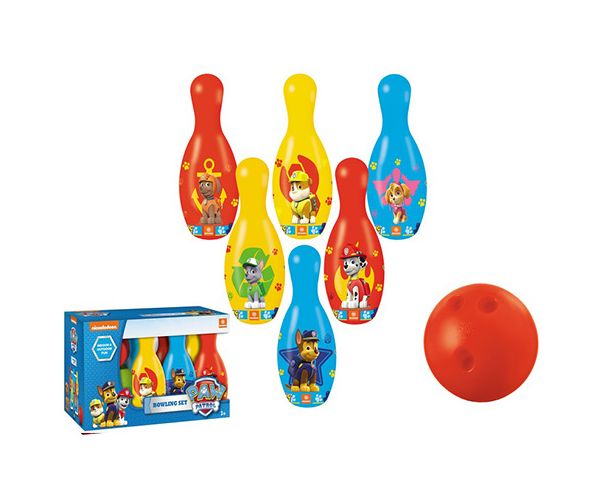 Mancs Őrjárat bowling szett 6db bábuval - Mondo Toys