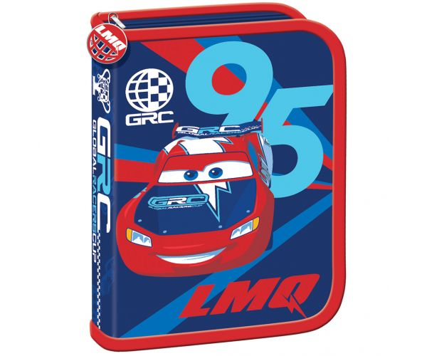 Penar Cars albastru-roșu, pliabil, 20,5cmx13,5cmx3,5cm