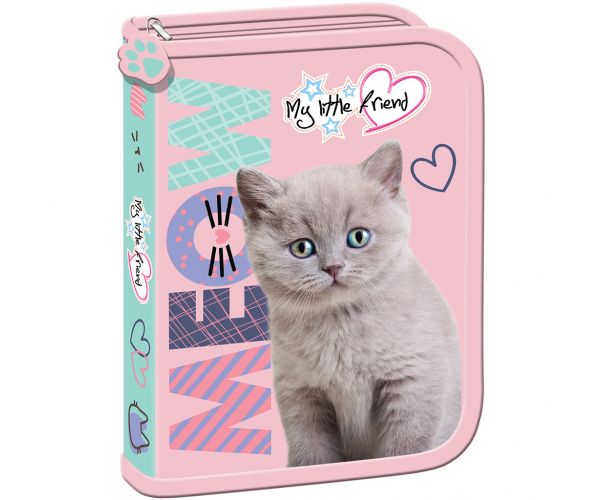 Penar pliabil cu pisici My Little Friend 20,5x13,5x3,5cm