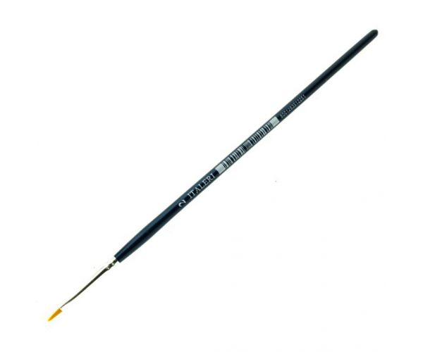 Pensulă sintetică Italeri cu cap plat, mărimea 2, 1 buc.