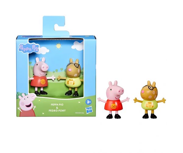 Peppa Pig: Set de figurine Peppa Pig și Pedro Ponei, 2 bucăți - Hasbro