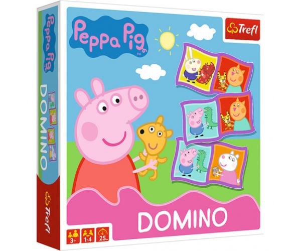 Peppa Pig domino - Trefl