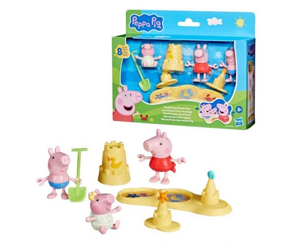 Peppa Purceluș: Experiențele Peppăi - Set de joacă pentru plajă - Hasbro