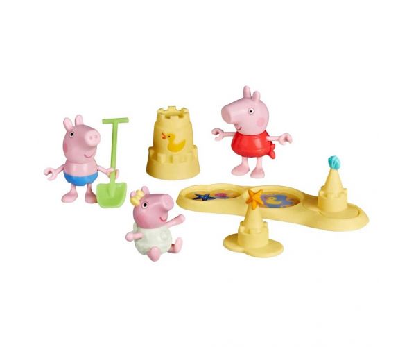 Peppa Purceluș: Experiențele Peppăi - Set de joacă pentru plajă - Hasbro