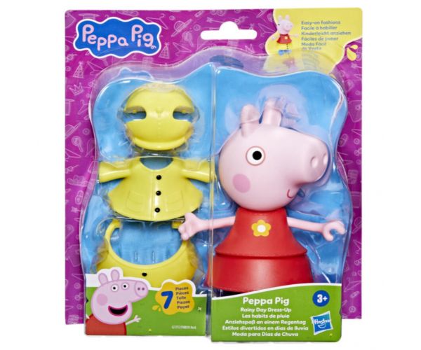 Peppa Purceluș: Set de figurine Zi ploioasă - Hasbro