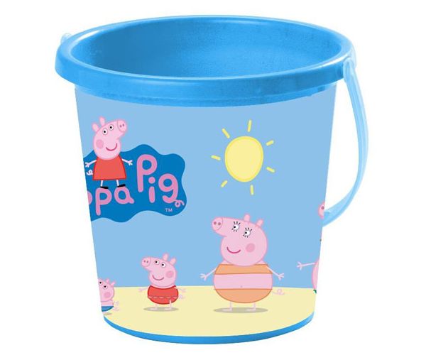 Peppa Pig design găleată pentru nisip - Mondo Toys