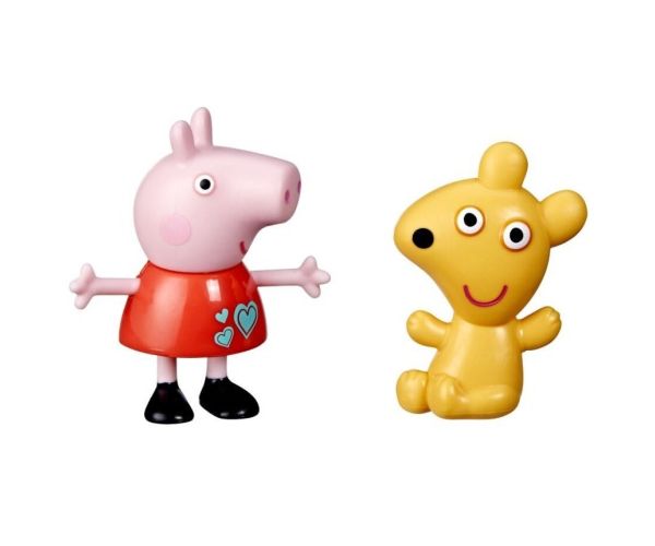 Peppa Pig: Peppa Pig și Teddy ursuleț set figurine - Hasbro