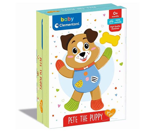 Pete a plüss kutyus - Clementoni baby