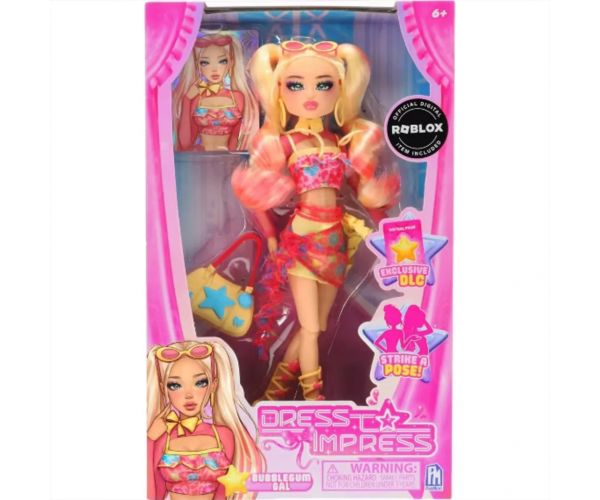 PhatMojo Dress to Impress păpușă de modă - cu cod DLC Gum Gal