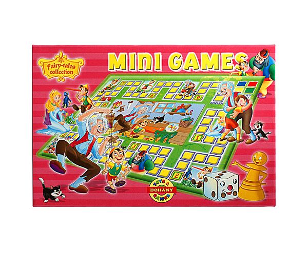 Pinocchio joc de societate mini - D-Toys