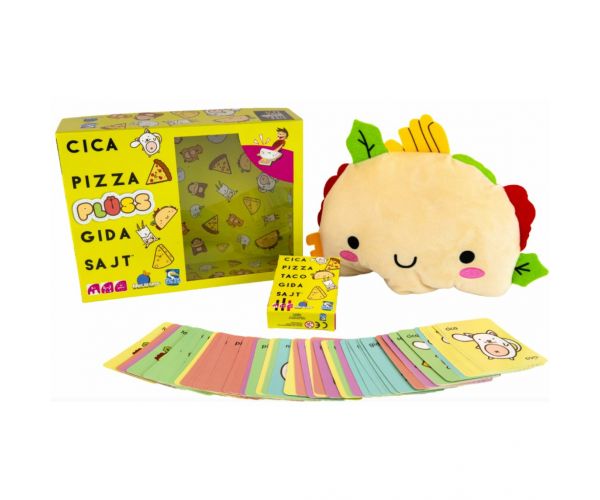 Pisică, pizza, pluș, ied, parmezan, joc de societate