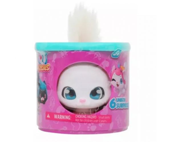 Pisicuțe drăguțe, figurină surpriză în cutie, în mai multe variante, 1 buc.