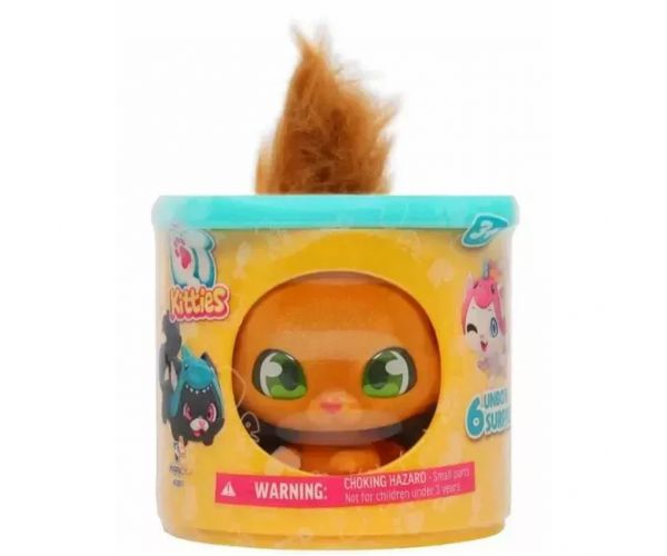 Pisicuțe drăguțe, figurină surpriză în cutie, în mai multe variante, 1 buc.