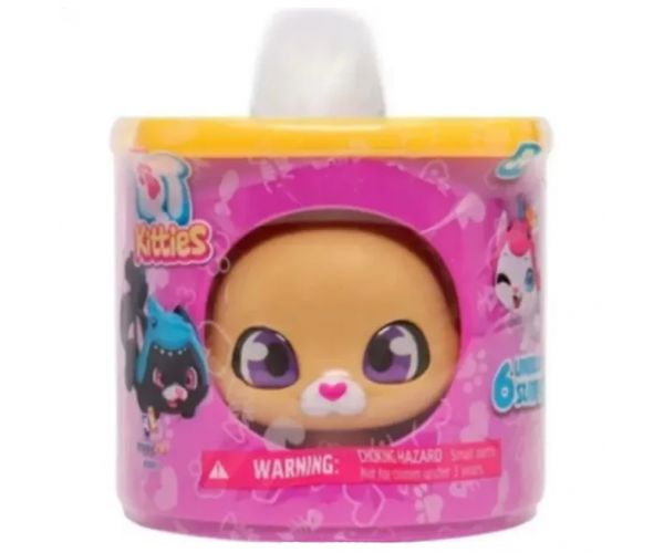 Pisicuțe drăguțe, figurină surpriză în cutie, în mai multe variante, 1 buc.