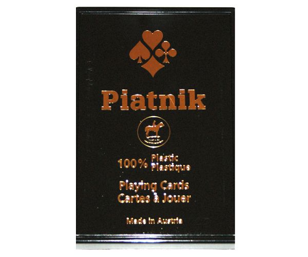 100% plasztik römikártya 1*55 lap - Piatnik