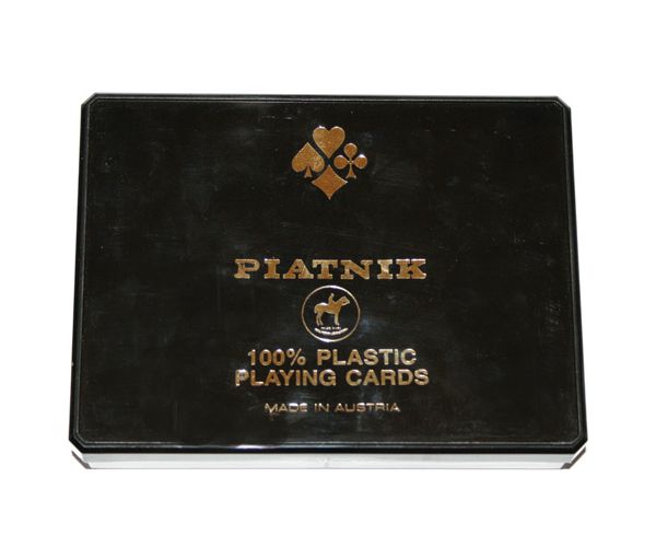 100% plasztik römi 2*55 lap - Piatnik