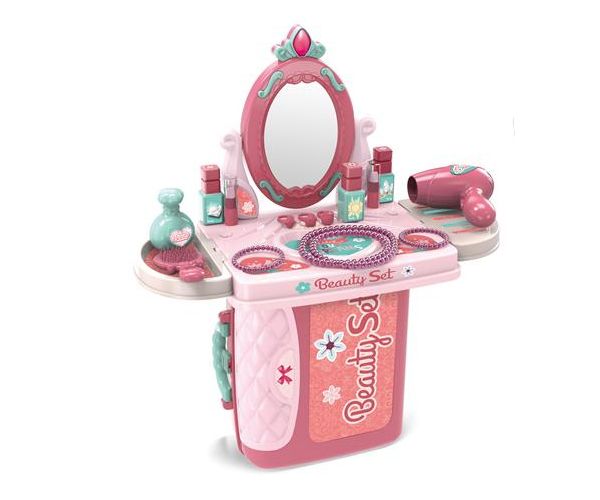 Pink 3in1 set de înfrumusețare transportabilă în valiză