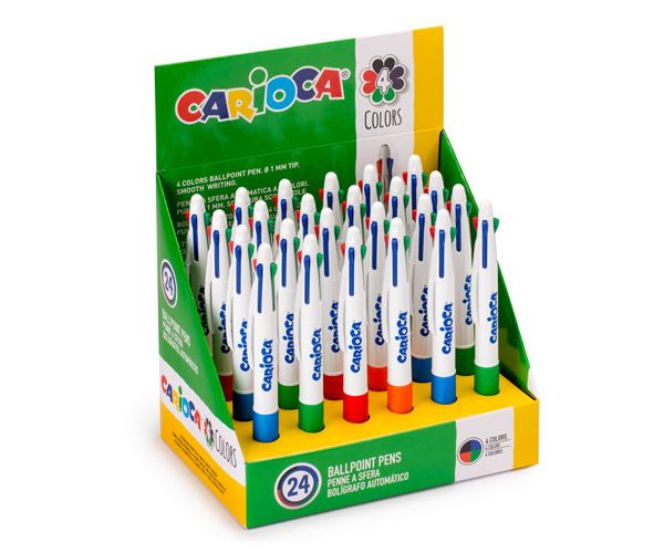 Négyszínű toll 1db- Carioca