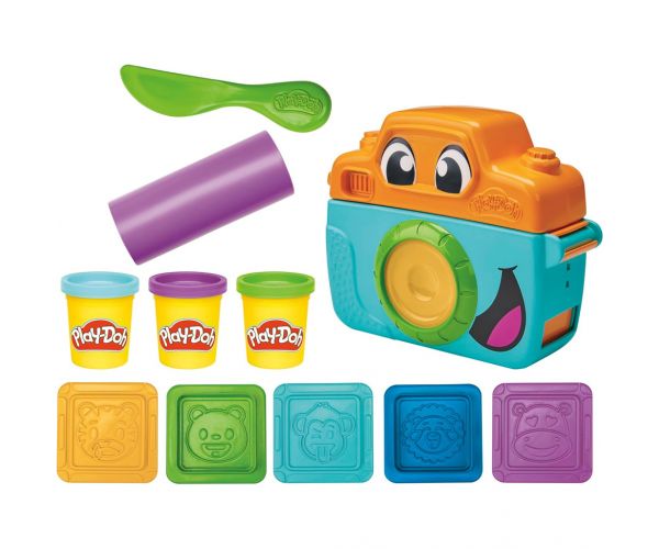 Play-Doh: Aparat foto vesel set de modelaj pentru începători - Hasbro