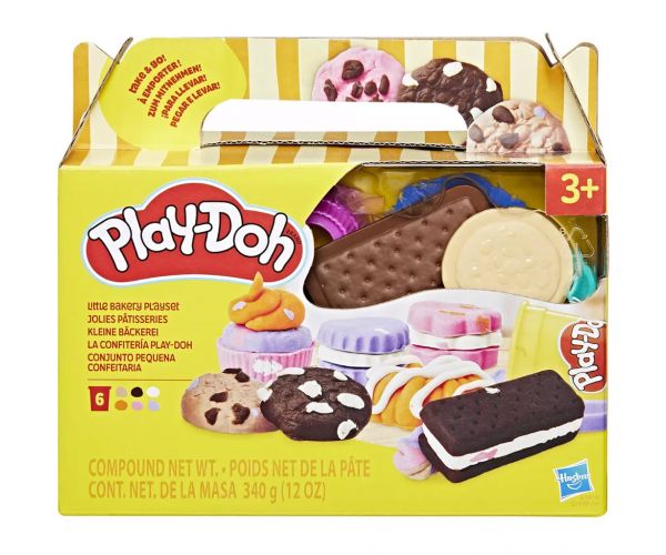 Play-Doh: Ételformák - Cukrászda játékszett - Hasbro