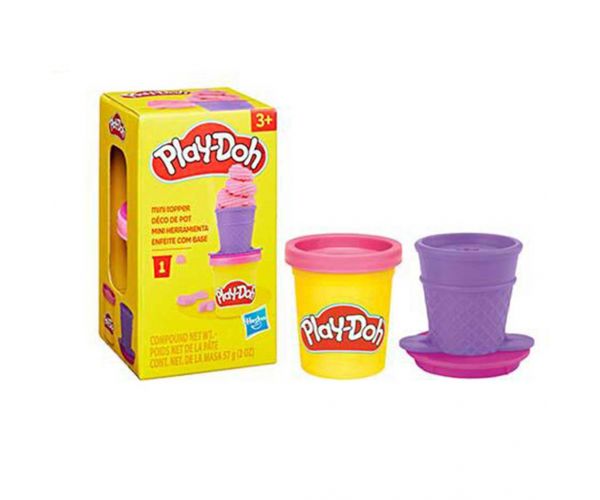 Play-Doh: Mini Topper set de plastilină pentru mini înghețată - Hasbro