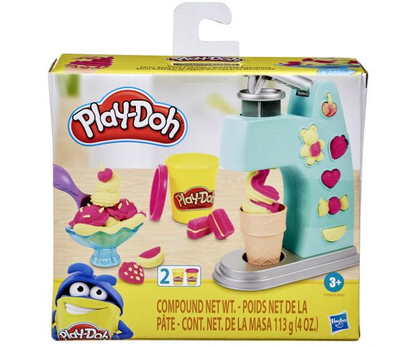 Play-Doh: Mini set pentru făcut înghețată din plastilină - Hasbro