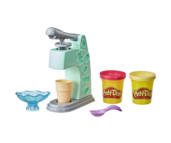 Play-Doh: Mini set pentru făcut înghețată din plastilină - Hasbro