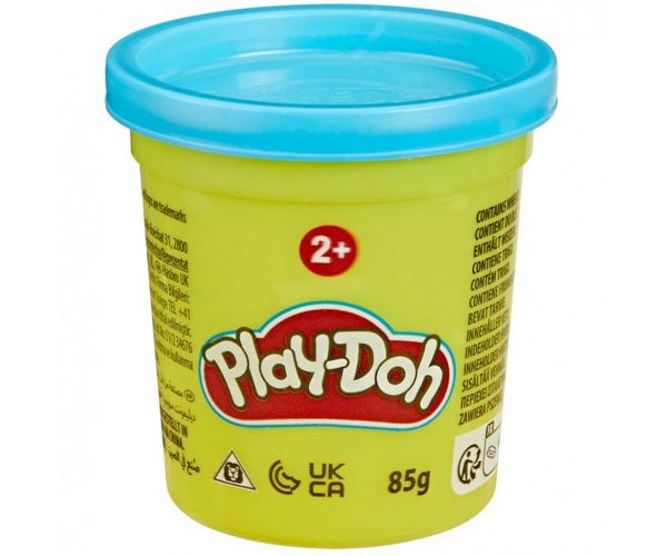 Play-Doh: Plastilină la cutie, culoare albastră, 85g - Hasbro