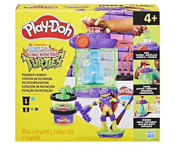 Play-Doh: Set de joacă stația de mutații Țestoasele Ninja - Hasbro