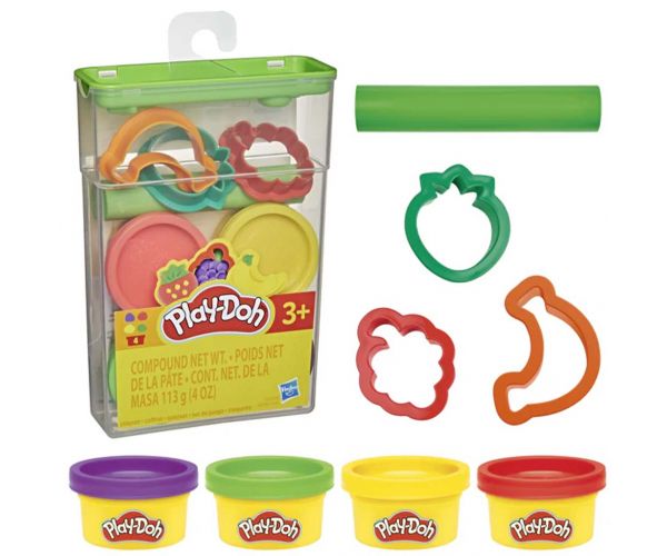 Play-Doh: Set de modelaj în cutie – cu forme de fructe - Hasbro