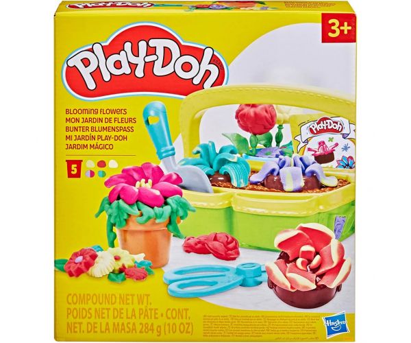 Play-Doh: Set de modelat flori deschise - Hasbro