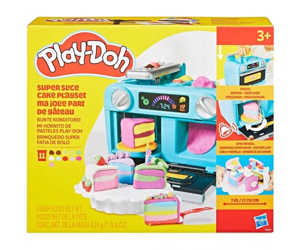 Play-Doh: Set de plastilină felie de tort minunată 624g - Hasbro