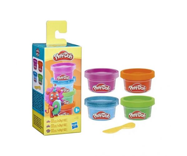 Play-Doh: Oroszlános mini 4db-os gyurma szett - Hasbro