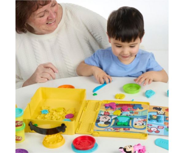 Play-Doh: set de plastilină Disney Jr. Shape a Story - Hasbro