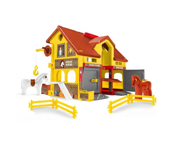 Play House: Set de joacă grajd cu cai - Wader