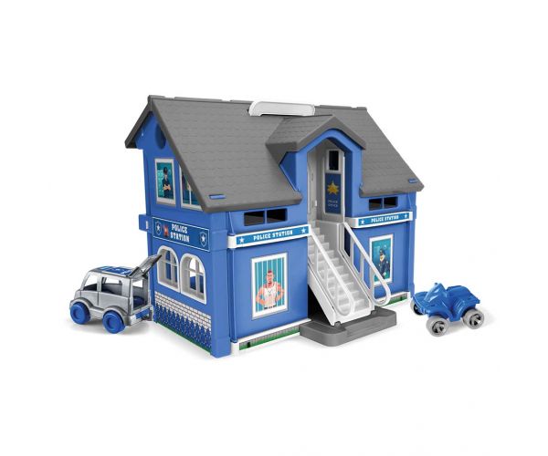 Play House: Set de joacă poliție cu vehicule - Wader