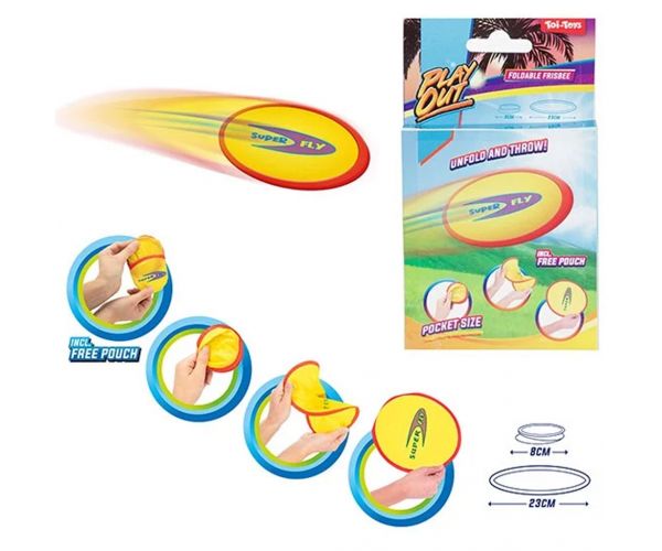 Play Out Super Fly frisbee pliabil