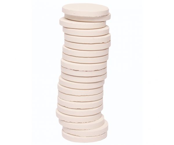 PlayBox: Disc de acuarelă albă 30mm 1buc