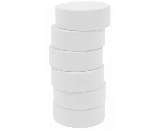 PlayBox: Disc de acuarelă albă 44mm 1 buc