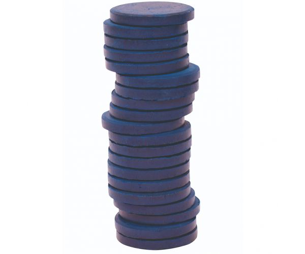 PlayBox: Disc de acuarelă albastru închis 30mm 1buc