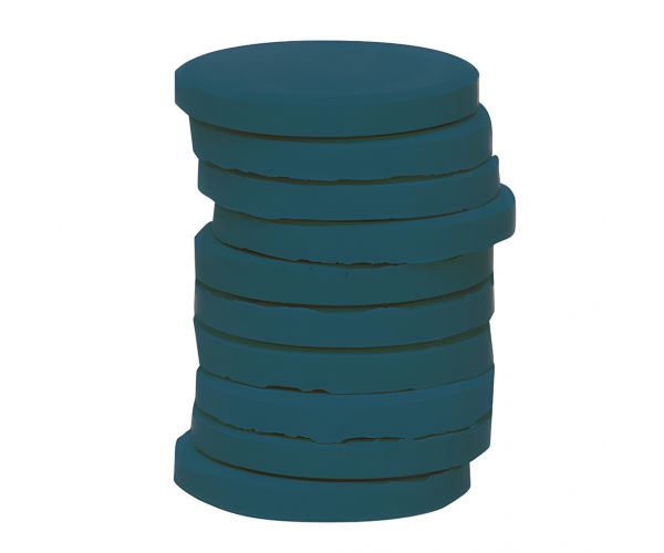 PlayBox: Disc de acuarelă albastru închis de 30mm, 1 buc.