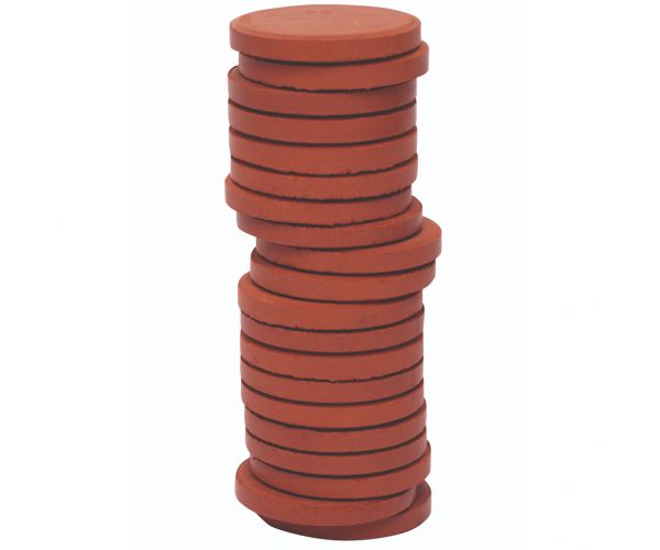 PlayBox: Disc de acuarelă maro 30mm 1buc