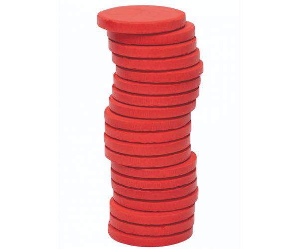 PlayBox: Disc de acuarelă roșu deschis 30mm 1buc