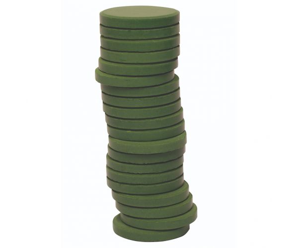 PlayBox: Disc de acuarelă verde închis 30mm 1 buc.