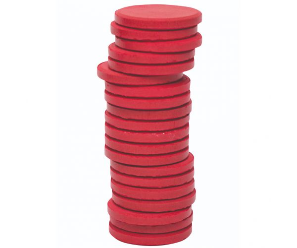PlayBox: Disc de vopsea roșie de apă 30mm 1buc
